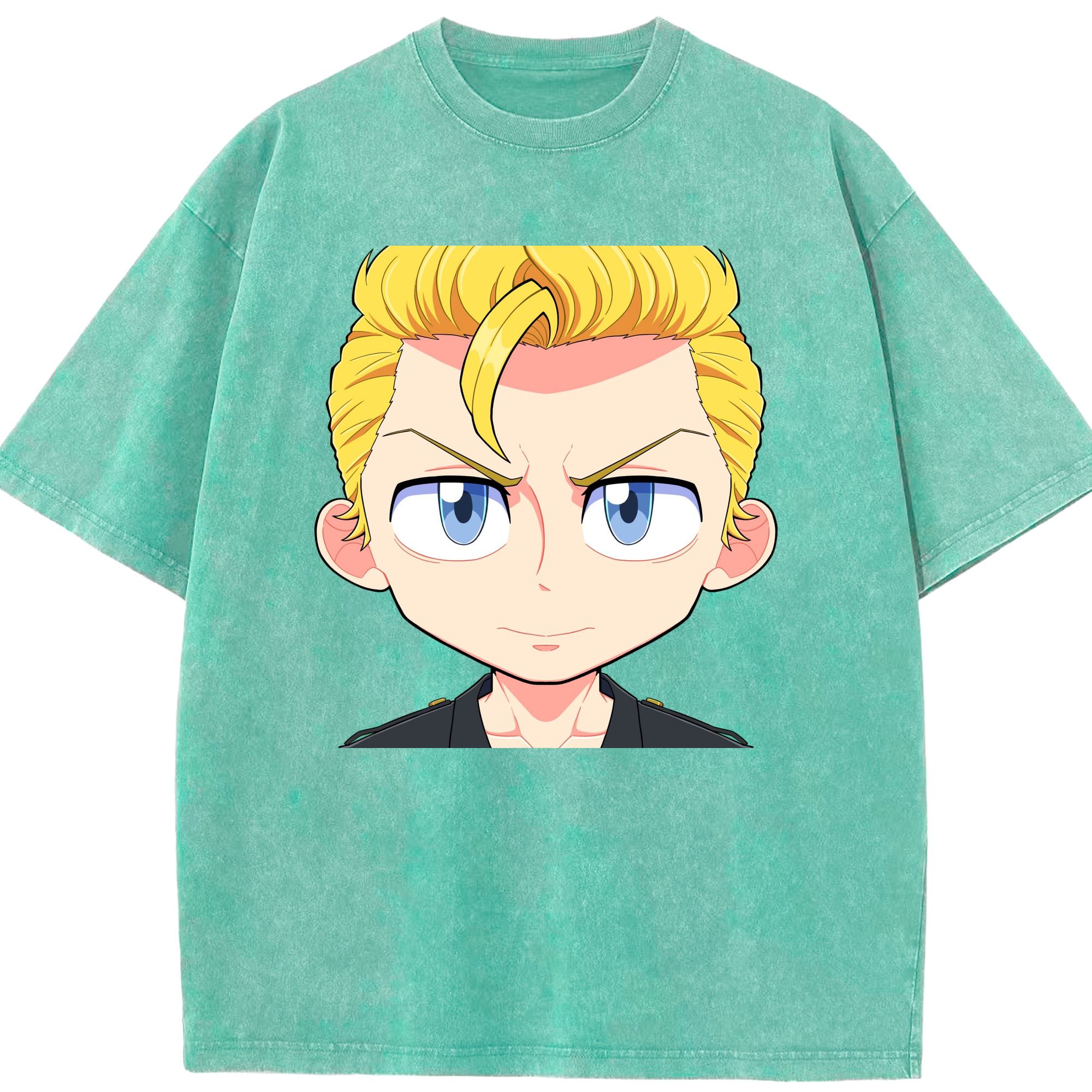 （画像用） 東京リベンジャーズ Tokyo Revengers 綿100% ヴィンテージ風 半袖Tシャツ（フロントプリント）